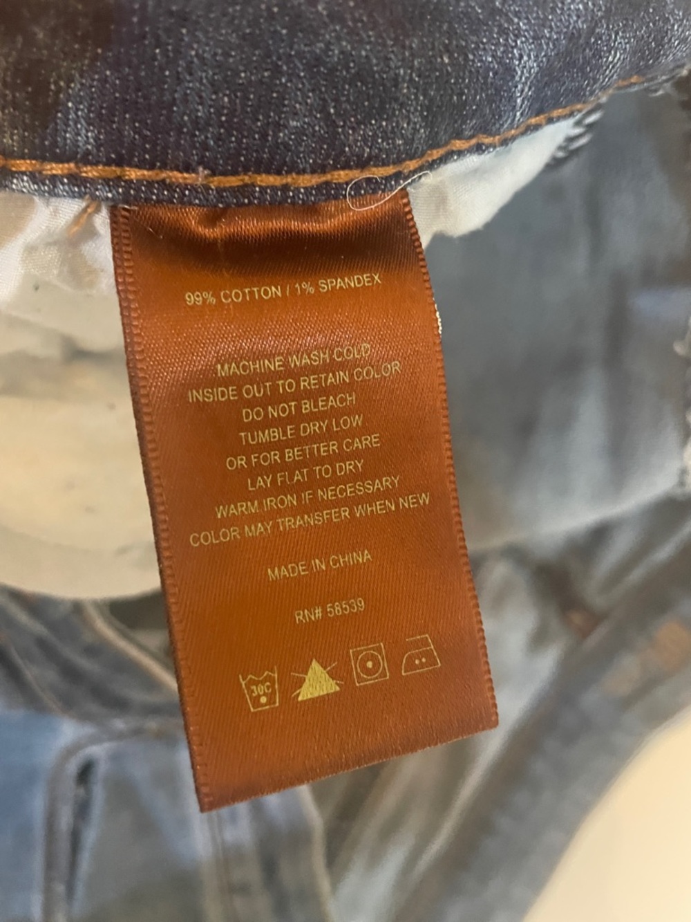 Kut From the Kloth Reese Ankle Straight Leg Distressed Dark Blue Jeans 16 - Picture 11 of 11